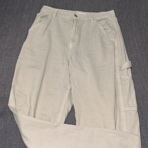 Garage wide leg cargos